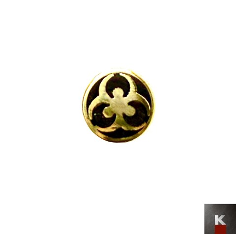 design pins trio ottone nero K